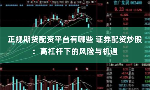 正规期货配资平台有哪些 证券配资炒股：高杠杆下的风险与机遇
