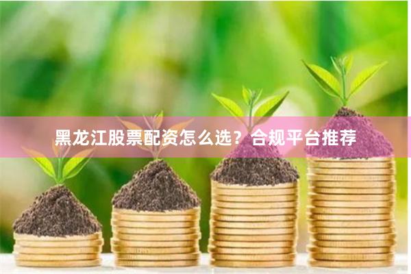 黑龙江股票配资怎么选？合规平台推荐